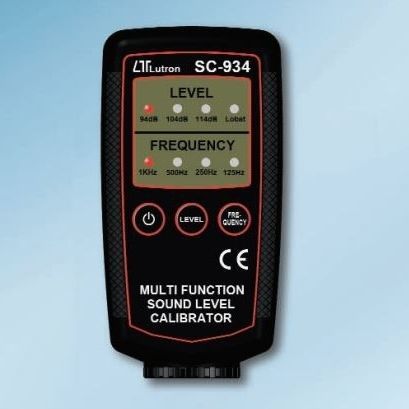 Calibrateur de niveau sonore - SC-934 - Lutron - portable / multifréquence