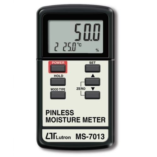 Humidimètre pour le bois - MS-7013 - Lutron - par mesure de conductivité / portatif