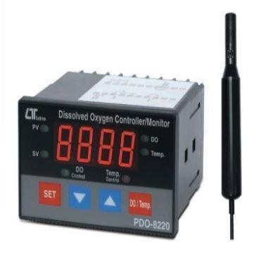Capteur d'oxygène dissous polarographique - PDO-8220 - Lutron - RS-232 / USB