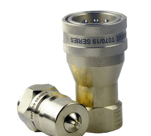 Raccord hydraulique - T070 series - TEKNO-MET BAĞLANTI ELEMANLARI SAN. ve TİC. LTD. ŞTİ - à emboîtement / rapide / en inox