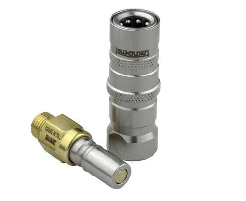Raccord hydraulique - T102 series - TEKNO-MET BAĞLANTI ELEMANLARI SAN. ve TİC. LTD. ŞTİ - rapide / en inox / en laiton
