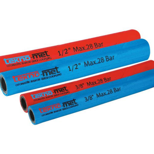 Tuyau flexible pour l'eau - TWRH series - TEKNO-MET BAĞLANTI ELEMANLARI SAN. ve TİC. LTD. ŞTİ - en caoutchouc / lisse / résistant à l'abrasion