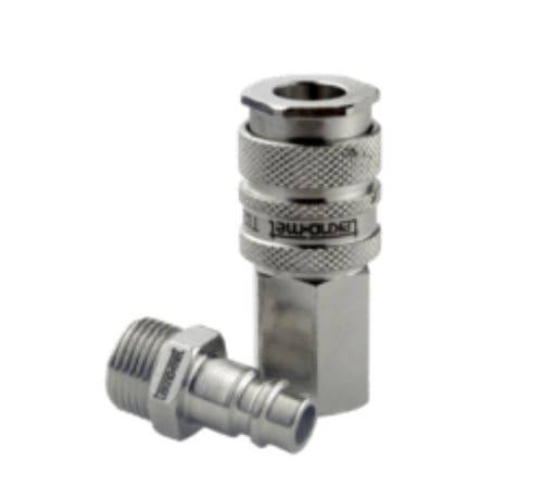 Raccord pneumatique - T025 series - TEKNO-MET BAĞLANTI ELEMANLARI SAN. ve TİC. LTD. ŞTİ - rapide / en inox / en laiton nickelé