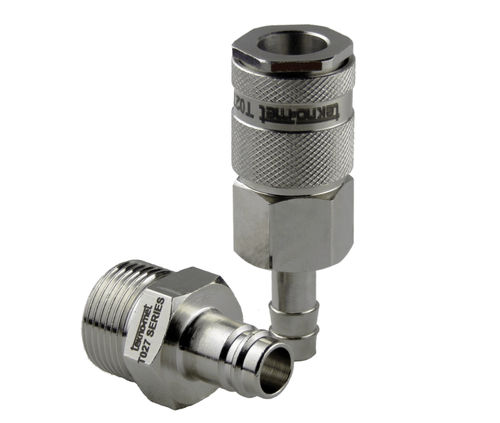 Raccord pneumatique - T027 series - TEKNO-MET BAĞLANTI ELEMANLARI SAN. ve TİC. LTD. ŞTİ - fileté / rapide / CEJN