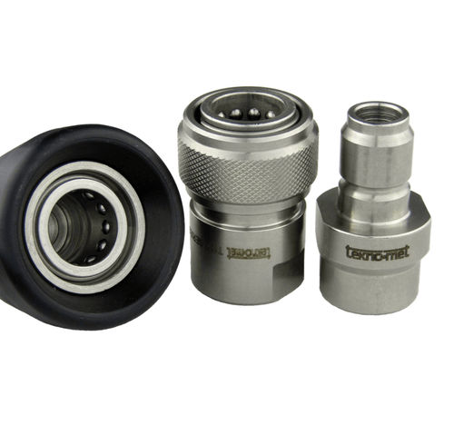 Raccord pneumatique - T121 series - TEKNO-MET BAĞLANTI ELEMANLARI SAN. ve TİC. LTD. ŞTİ - hydraulique / rapide / en inox