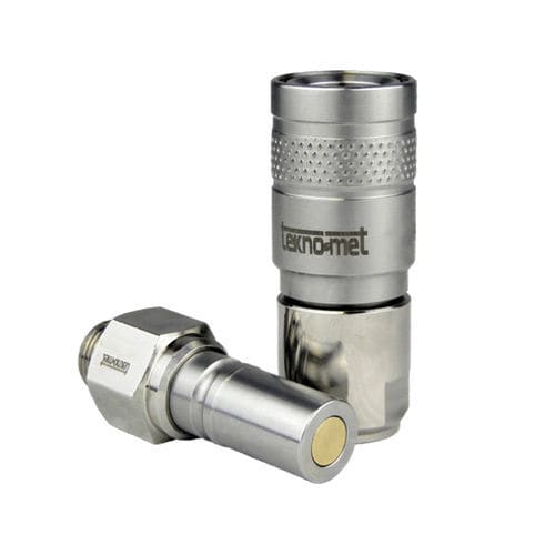 Raccord hydraulique - T108 series - TEKNO-MET BAĞLANTI ELEMANLARI SAN. ve TİC. LTD. ŞTİ - rapide / en aluminium / en nitrile