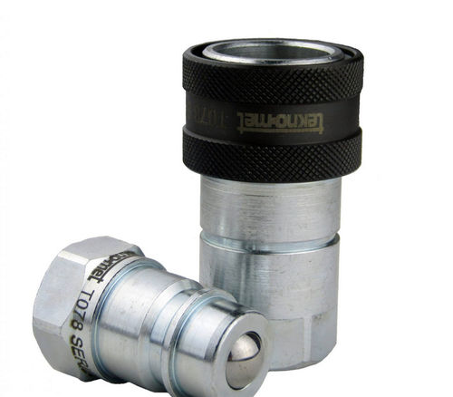 Raccord pour huile hydraulique - T078 series - TEKNO-MET BAĞLANTI ELEMANLARI SAN. ve TİC. LTD. ŞTİ - rapide / en acier inoxydable