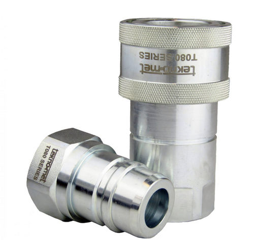 Raccord hydraulique - T080 series - TEKNO-MET BAĞLANTI ELEMANLARI SAN. ve TİC. LTD. ŞTİ - rapide / en acier inoxydable / en acier