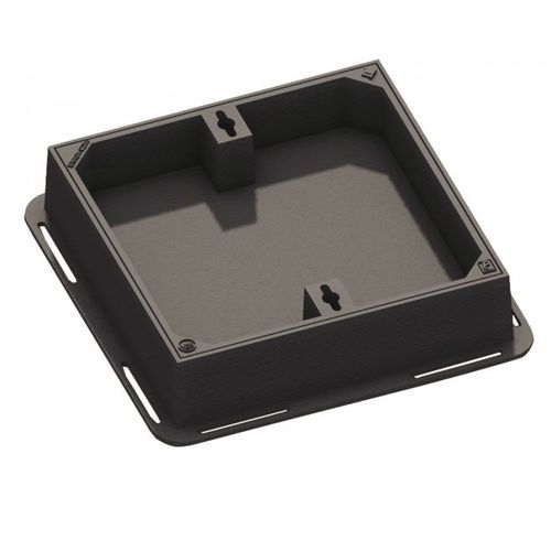 Regard de chaussée en fonte ductile - CRB/CRC - B125-C250 - Fonderie Belli SPA - carré / rectangulaire