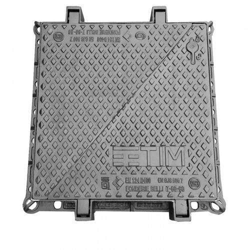 Trou d'homme carré - SERIE T D400 - Fonderie Belli SPA - rectangulaire