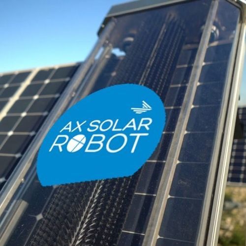 Robot de nettoyage pour panneaux solaires - WetSlider  - AX Solar Robot - nettoyage humide