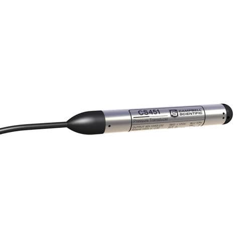 Transducteur de pression pour eau - CS451 - Campbell Scientific Ltd. - relative / piézorésistif / RS-232