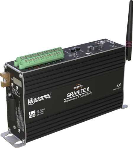 Système d'acquisition de données pour analyses environnementales - GRANITE 6 - Campbell Scientific Ltd. - modulaire / haute résolution / intelligent