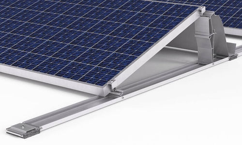 Système de montage solaire pour toit-terrasse - FS series - Renusol Europe GmbH - pour une installation verticale / en aluminium / autoportant