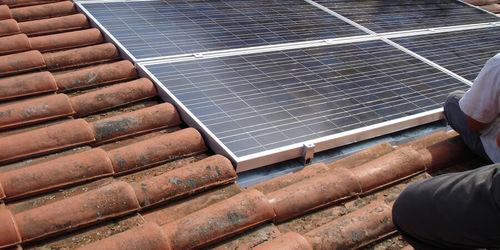 Système de montage solaire intégré au bâtiment - ISSE  - Renusol Europe GmbH - pour une installation verticale / en aluminium / autoportant