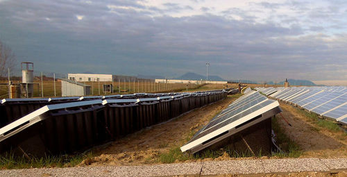 Système de montage solaire de plein champ - CS+ - Renusol Europe GmbH - pour des installations horizontales / en aluminium / autoportant