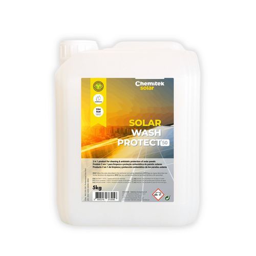 Produit de nettoyage pour panneaux solaires - SOLAR WASH PROTECT - ChemiTek - biodégradable