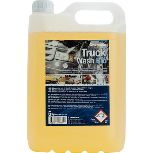 Détergent à base d'eau - TRUCK WASH PRO - ChemiTek - à base de solvant / pour machines / de nettoyage