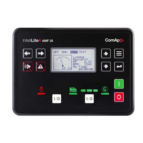Contrôleur de groupe électrogène AMF - InteliLite 4 25 - ComAp - multiple / numérique / centrale hydroélectrique
