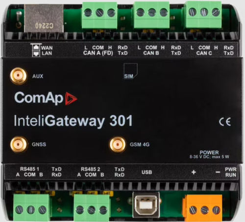 Passerelle de communication - CM2GW301BAB - ComAp - TCP / RS-485 / Modbus