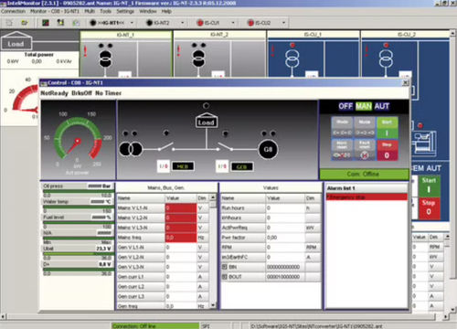 Logiciel de supervision - InteliMonitor - ComAp - de SCADA / configuration / de mise en service