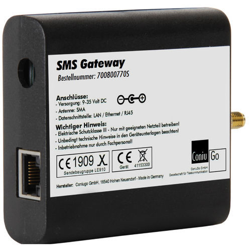 Passerelle de communication - 700800770S - ConiuGo Gesellschaft für Telekommunikation mbH - LAN