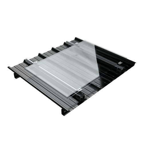 Système de montage solaire pour toit-terrasse - HELIOS B² - Dome Solar - pour une installation verticale / en aluminium / en acier inoxydable