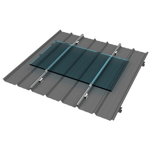 Système de montage solaire sur toiture - S360M - Dome Solar - pour des installations horizontales / en aluminium / en acier inoxydable