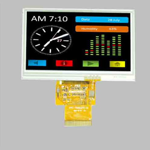 Module d'affichage TFT LCD - MLT035R40-15 - Maclight Display Co., Limited - à écran tactile capacitif / à écran tactile résistif / couleur