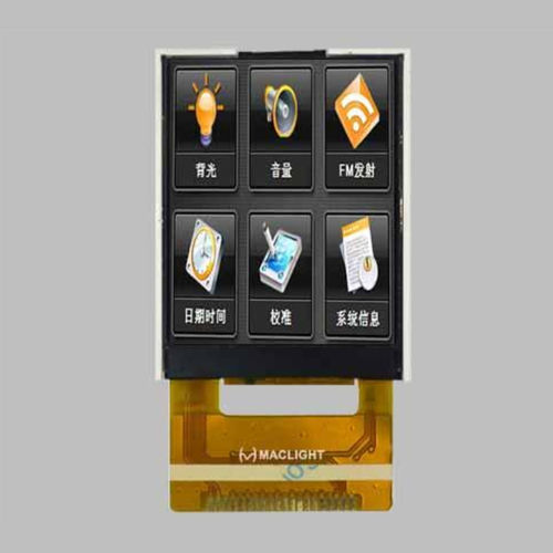 Module d'affichage TFT LCD - MLT018A20-1 - Maclight Display Co., Limited - 128 x 160 / 1.85" / RGB