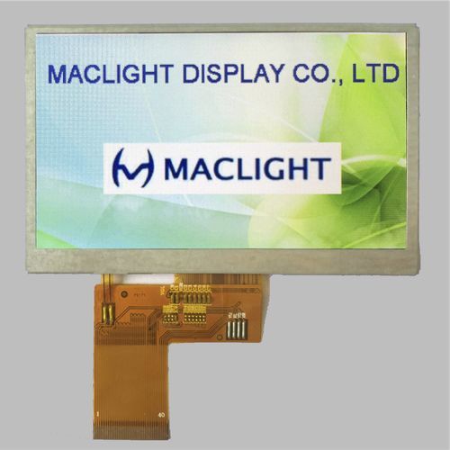 Module d'affichage TFT LCD - MLT043R40-36 - Maclight Display Co., Limited - couleur / 480 x 272 / 4.3"