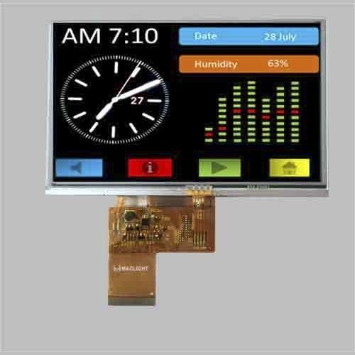 Module d'affichage TFT LCD - MLT043R40-T26 - Maclight Display Co., Limited - à écran tactile résistif / 480 x 272 / 4.3"