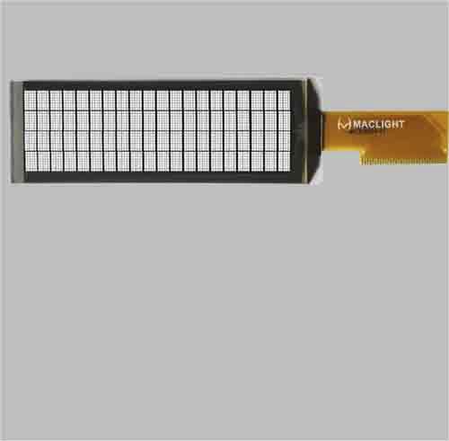 Afficheur OLED - MLD204A-1 - Maclight Display Co., Limited - monochrome / 20 x 4 / 2.9"