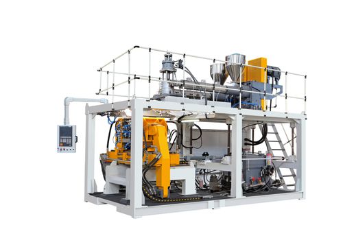 Extrudeuse-souffleuse - SR-30 - ZHANGJIAGANG SHENGRONG CO., LTD. - pour PP / pour PE / pour HDPE