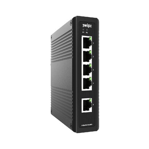 Commutateur Ethernet non administrable - ISG305 - JWIPC TECHNOLOGY CO., LTD. - 5 ports / gigabit / sur rail DIN