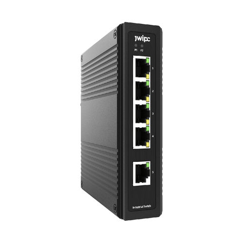 Commutateur Ethernet non administrable - ISG305P - JWIPC TECHNOLOGY CO., LTD. - 5 ports / gigabit / sur rail DIN