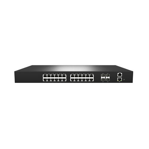 Commutateur Ethernet administrable - S4300-28TS-P - JWIPC TECHNOLOGY CO., LTD. - 24 ports / Gigabit Ethernet / de type armoire