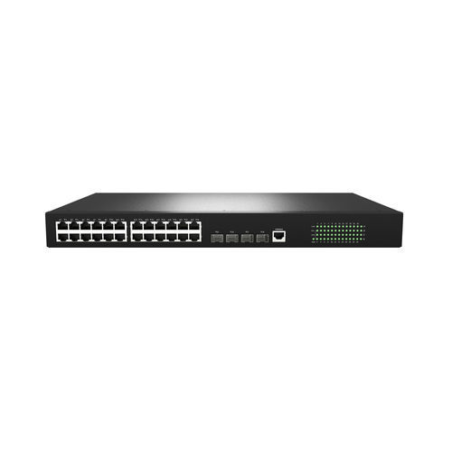 Commutateur Ethernet administrable - S3200-28TF-P - JWIPC TECHNOLOGY CO., LTD. - 24 ports / Gigabit Ethernet / de bureau