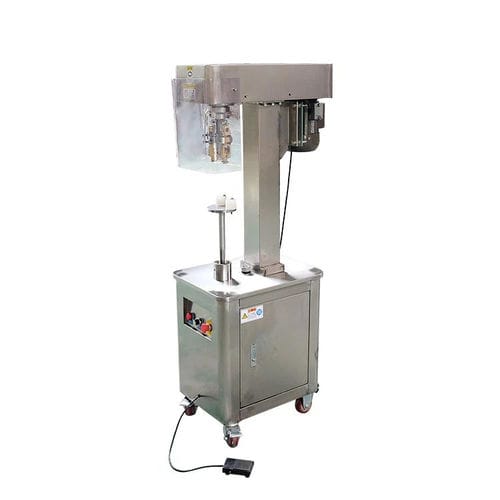 Capsuleuse semi-automatique - Guangzhou Chaoxian Packing Machine Co., Ltd. - pneumatique / électrique / bouteille