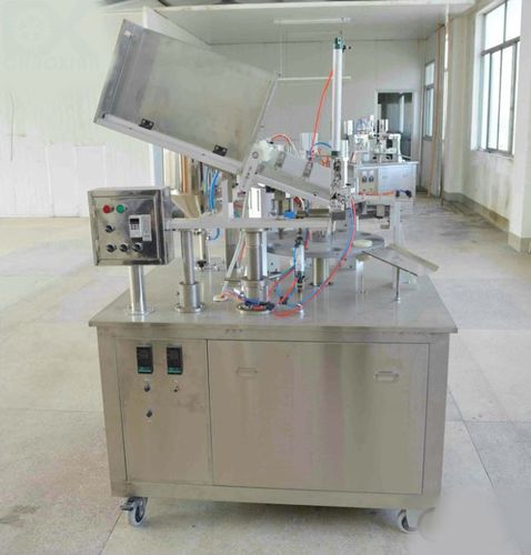 Remplisseuse operculeuse pour tubes - TFS-01A - Guangzhou Chaoxian Packing Machine Co., Ltd. - automatique / de liquides / pour l'industrie agroalimentaire