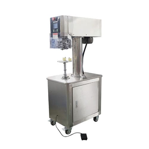 Fermeuse de boîtes de conserve semi-automatique - CM2 - Guangzhou Chaoxian Packing Machine Co., Ltd.