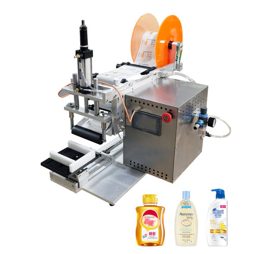 Machine d'étiquetage semi-automatique - LM2 - Guangzhou Chaoxian Packing Machine Co., Ltd. - pour bouteilles / de canettes / pour l'industrie pharmaceutique