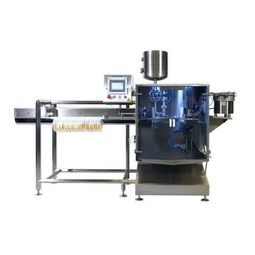 Remplisseuse capsuleuse automatique - Scaldopack NV - pour produits alimentaires / industrielle