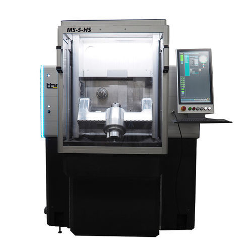 Fraiseuse CNC horizontale - MINISPEED MS 5-HS  - TBM Technisches Büro München GmbH - 5 axes / pour verre / à table rotative