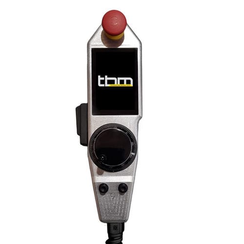 Boîte à boutons de commande - TBM Technisches Büro München GmbH - à 2 boutons / en aluminium / d'arrêt d'urgence