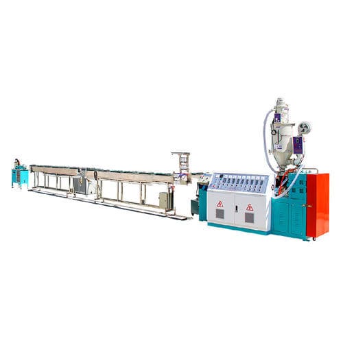 Ligne d'extrusion contrôlée par PLC - Door Gasket Production Line - Xiamen Dexing Magnet Tech. Co., Ltd. - avec refroidissement à eau / de profilés / pour PVC
