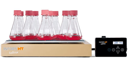 Agitateur de laboratoire magnétique - Celltron - Infors AG - numérique / pour culture cellulaire / de dioxyde de carbone