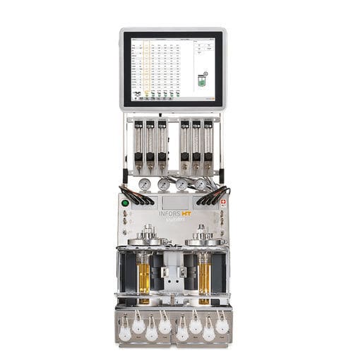 Bioréacteur autoclavable - Multifors 2 - Infors AG - de process / de synthèse parallèle / fixe