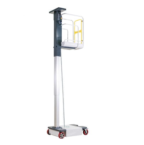 Nacelle à mât vertical mobile - MA50SF - STOCKMAN - électrique / pour l'intérieur / compacte
