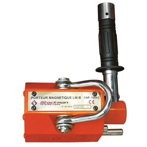 Aimant de levage permanent à commutation manuelle - LM-B series - STOCKMAN - compact / rectangulaire